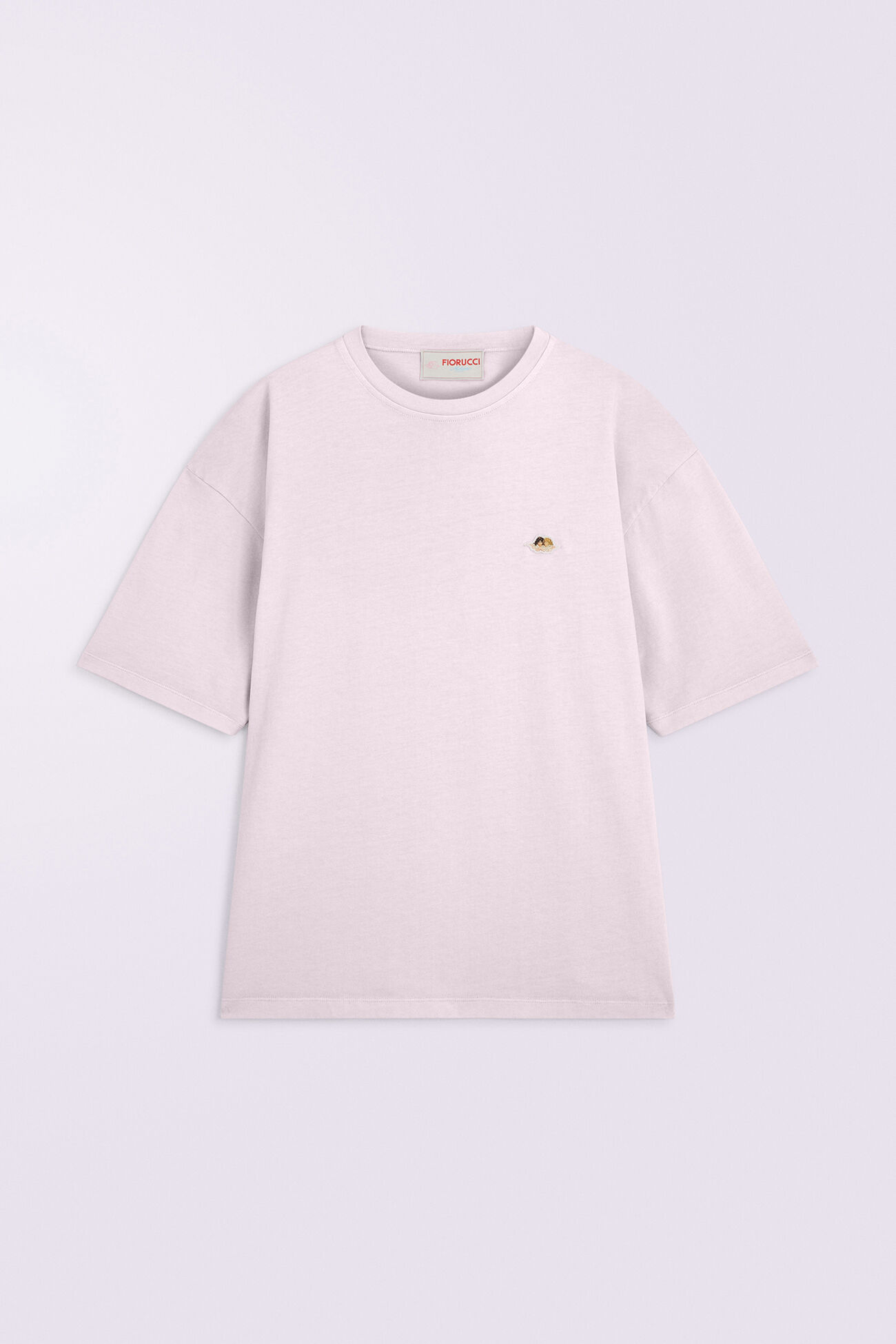 Angels Patch Relaxed T-Shirt Pink